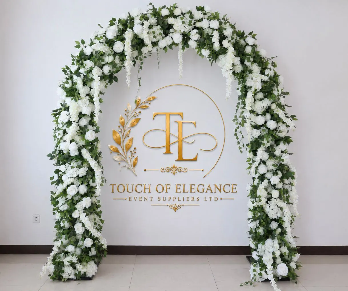 Flower Wall Installation